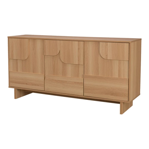 Μπουφές Jenfia Mdf Σε Φυσική Απόχρωση 150X39X75,5Εκ