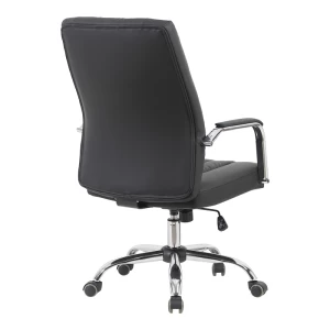 Καρέκλα Γραφείου Διευθυντή Mido Pu Μαύρο 58X71X100-106Εκ