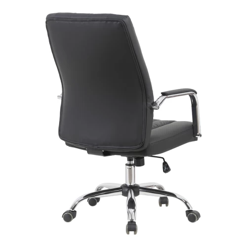 Καρέκλα Γραφείου Διευθυντή Mido Pu Μαύρο 58X71X100-106Εκ
