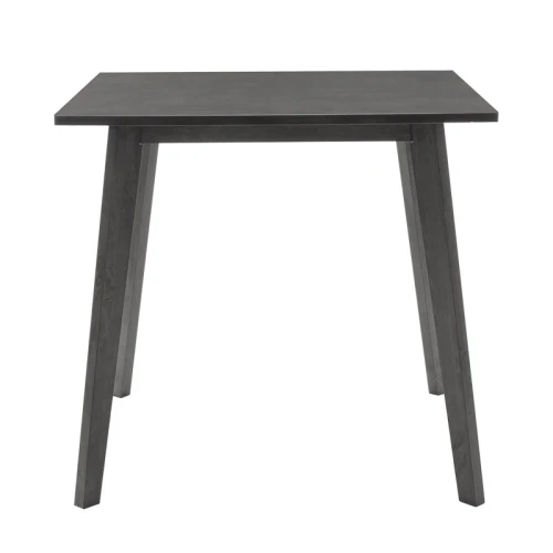 Τραπέζι Benson Mdf Σε Rustic Grey Απόχρωση 80X80X75Εκ