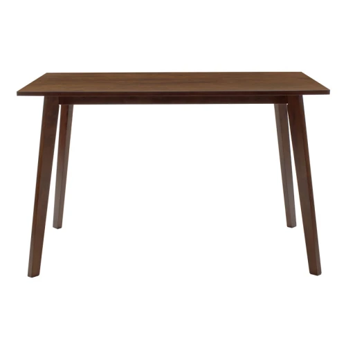 Τραπέζι Benson Mdf Σε Καρυδί Απόχρωση 120X75X75Εκ