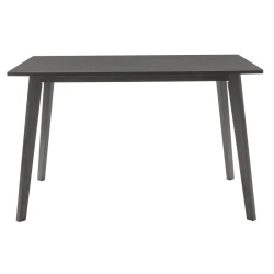 Τραπέζι Benson Mdf Σε Rustic Grey Απόχρωση 120X75X75Εκ