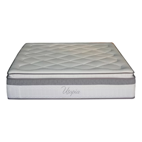 Στρώμα Utopia Pocket Spring Μονής Όψης Με Ανώστρωμα 30-32Cm 140X200Εκ