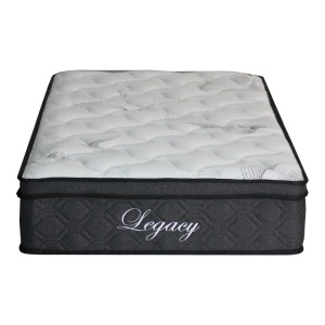 Στρώμα Legacy Pocket Spring Μονής Όψης Roll Pack Με Ενσωματωμένο Ανώστρωμα 23-25Cm 90X190Εκ