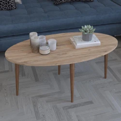 Τραπέζι Σαλονιού Barton Sonoma-Καφέ 90X45X40Εκ