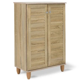 Παπουτσοθήκη-Ντουλάπι Santo 10 Ζεύγων Χρώμα Sonoma 60X34,5X91,5Εκ