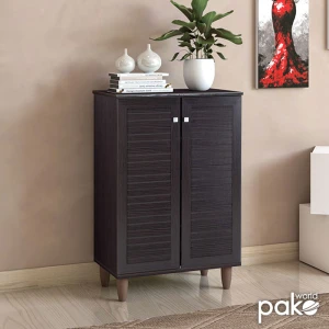 Παπουτσοθήκη-Ντουλάπι Santo 10 Ζεύγων Χρώμα Wenge 60X34,5X91,5Εκ