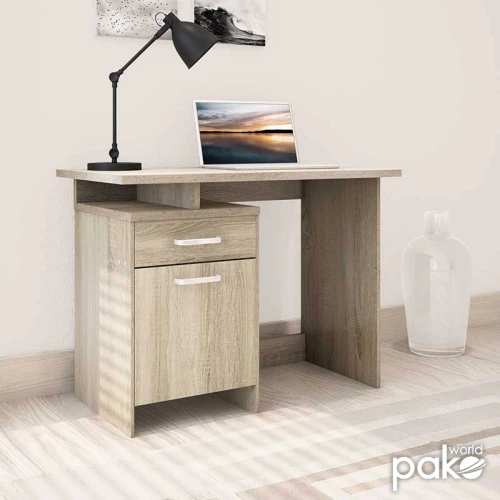 Γραφείο Εργασίας Looney Χρώμα Sonoma 100X55X75Εκ