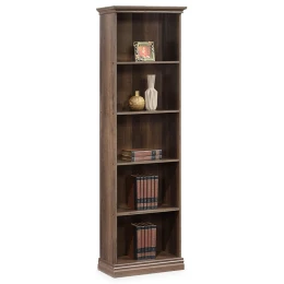 Βιβλιοθήκη Mozart Χρώμα Καρυδί 60X34,5X202,5Εκ