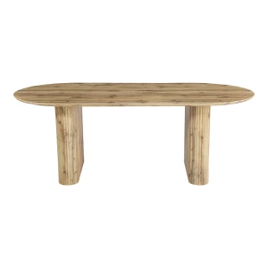 Τραπέζι Nembou Mdf Σε Oak Απόχρωση 210X100X76Εκ