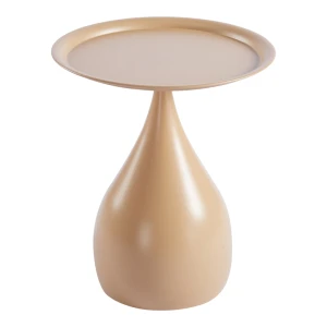 Βοηθητικό Τραπέζι Samino Μέταλλο Cappuccino Φ39X46Εκ