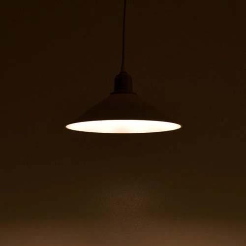 Φωτιστικό Οροφής Μονόφωτο Pwl-0964 Ε27 Λευκό Φ30X14.5Εκ