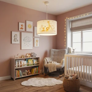 Παιδικό Φωτιστικό Οροφής Tots Led E27 Πολύχρωμο Pvc Φ30X20Εκ