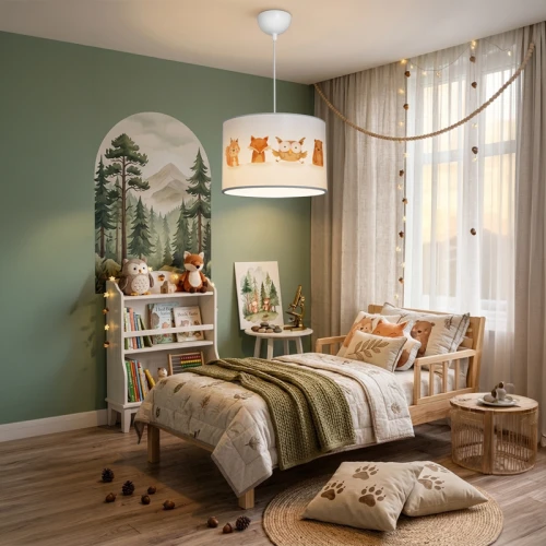 Παιδικό Φωτιστικό Οροφής Wooda Led E27 Πολύχρωμο Pvc Φ30X20Εκ