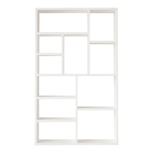Βιβλιοθήκη Boteca 10Θέσεων Σε Λευκή Απόχρωση 75X22X123.6Εκ