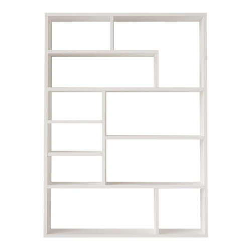 Βιβλιοθήκη Decora Σε Λευκη Απόχρωση 90X22X123.6Εκ