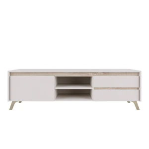Σύνθετο Σαλονιού Belka Κρεμ Με Oak 210,6X45X152,6Εκ