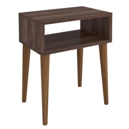 Κομοδίνο Hank Καρυδί 45X30X60Εκ