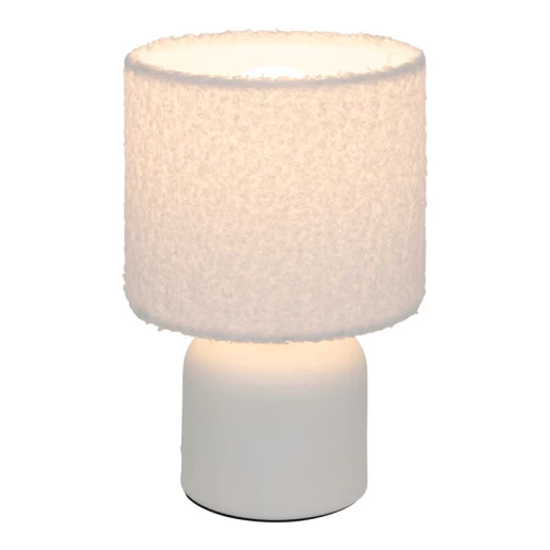 Επιτραπέζιο Φωτιστικό Jela Σε Λευκή Απόχρωση Φ14X22Εκ