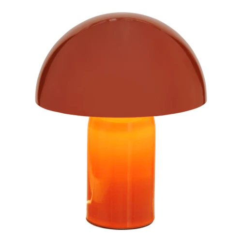 Επιτραπέζιο Φωτιστικό Mushi Μέταλλο Σε Terracotta Απόχρωση Φ20X24,5Εκ