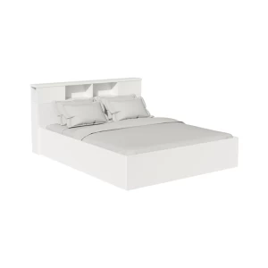 Σετ Κρεβατοκάμαρας Olympus White Με Κρεβάτι 140X200Εκ Σετ 3Τεμ