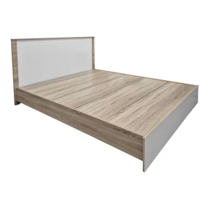 Κρεβάτι Με Στρώμα Athos-Resty Sonoma-Λευκό 160X200Εκ