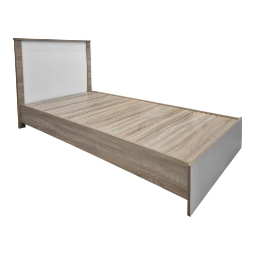Κρεβάτι Με Στρώμα Athos Sleepy Sonoma Λευκό 90X190Εκ