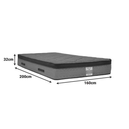 Στρώμα Deluxe Pocket Spring Διπλής Όψης 32Cm 160X200Εκ
