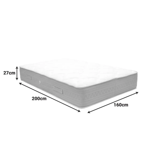 Στρώμα Sleepy Bonnel Spring Διπλής Όψης 27Cm 160X200Εκ