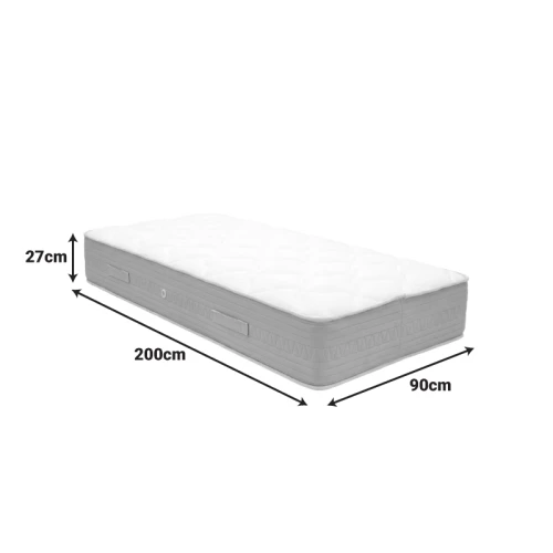 Στρώμα Sleepy Bonnel Spring Διπλής Όψης 27Cm 90X200Εκ