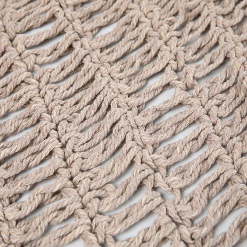 Δίχτυ Σκίασης Shelto Μακραμέ Poly-Cotton Σε Μπεζ Απόχρωση 300X400X27Εκ
