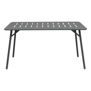 Τραπέζι Moraja Μαύρο Μέταλλο 140X80X72Εκ