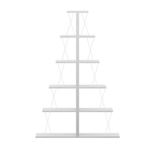 Βιβλιοθήκη Mini Tars Λευκό 100X22X150Εκ