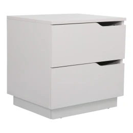 Κομοδίνο Verena Σε Λευκή Απόχρωση 48X40X48Εκ