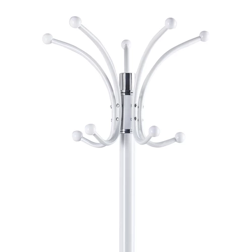 Καλόγερος Ρούχων Nicolo Μέταλλο Λευκό Φ37X175Εκ