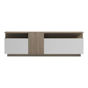 Έπιπλο Τηλεόρασης Vendora Σε Sonoma-Λευκή Απόχρωση 150X29.5X46.3Εκ