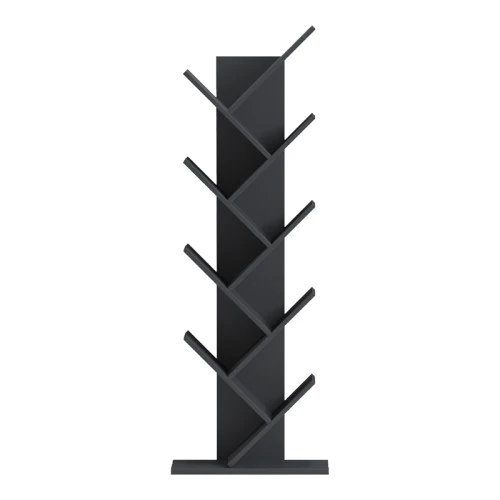 Βιβλιοθήκη Fyllo Ανθρακί 50X25X141.5Εκ