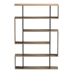 Βιβλιοθήκη Mito Sonoma-Ανθρακί 108.5X25X161Εκ