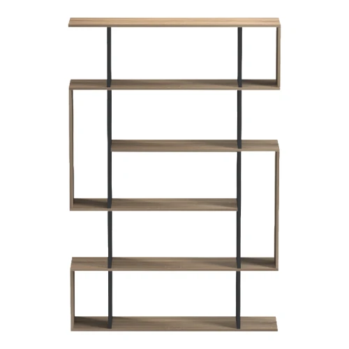 Βιβλιοθήκη Mito Sonoma-Ανθρακί 108.5X25X161Εκ