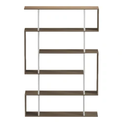 Βιβλιοθήκη Mito Sonoma - Λευκό 108.5X25X161Εκ
