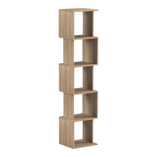 Βιβλιοθήκη Cubik Sonoma 35X30X161Εκ