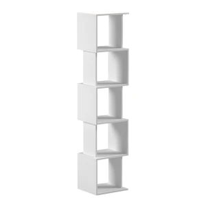 Βιβλιοθήκη Cubik Λευκό 35X30X161Εκ