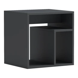 Βοηθητικό Τραπέζι Doublo Ανθρακί 40X35X40Εκ
