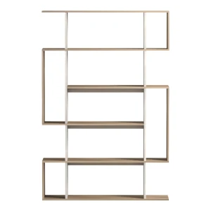 Βιβλιοθήκη Mito Sonoma - Μπεζ Μαρμάρου 108.5X25X161Εκ