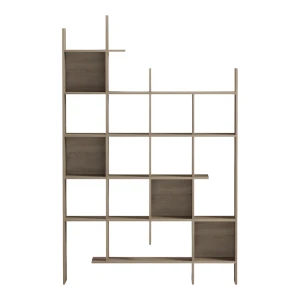 Βιβλιοθήκη Manco Sonoma 122X25.5X188Εκ