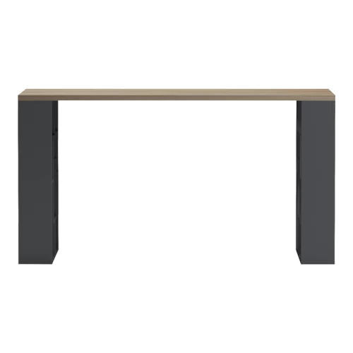 Γραφείο Εργασίας Lovet Ανθρακί-Sonoma 140X60X75Εκ