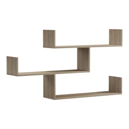 Ραφιέρα Τοίχου Tiber Sonoma 120X22X67Εκ