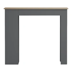 Τραπέζι Μπαρ Riff Ανθρακί-Επιφάνεια Sonoma 120X55X105Εκ