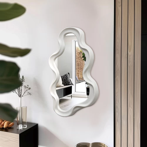 Καθρέπτης Liquid Pp Σε Λευκή Απόχρωση 26X2.7X39Εκ