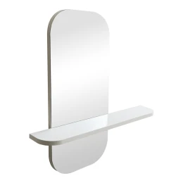 Καθρέπτης Lunaria Λευκό Mdf 60X11.5X60Εκ